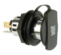 ProCar 68140801 Presa di corrente Power con boccola nera Portata massima corren