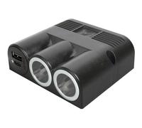 ProCar Distributore a tre ingressi, struttura con USB Power-C/A presa doppia 12