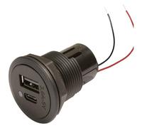 ProCar Power USB-C/A Doppia presa 12 o 24 V/DC