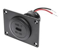 ProCar Presa da incasso Power USB-C. PD/QC 60 W + PIASTRA DI MONTAGGIO Senza