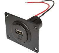 ProCar Presa Power da incasso USB con piastra di montaggio Portata massima