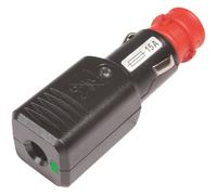 ProCar Spina universale NG 15A LED con scarico della trazione con fusibile,