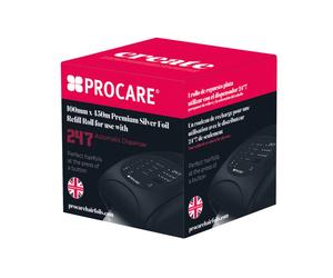 Procare 247 Refill Foil Silver 100mm x 450m