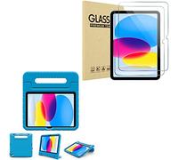 ProCase 2 Pezzi Pellicola + Custodia per Bambini iPad 10 Generazione 10,9 Pollici/iPad 11 Generazione A16 11 Pollici 2025