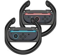 ProCase 2 Set di 2025 Switch 2 Controller Compatibili con Nintendo Switch 2, Volante del Gioco di Corse -Nero