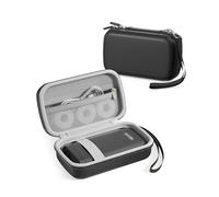 ProCase Borsa per stampante per SUPVAN E10, Nelko P21, Phomemo D30, ORGSTA S100, custodia compatta per mini stampanti adesive, nastri per etichette e accessori -Nero