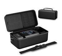 ProCase Caso di Viaggio Duro per Anker Solix C200 DC/Marbero 88wh Centrale di Banca Elettrica, Borsa da Trasporto All'Aperto per Generatore di Centrale Elettrica Portatile -Nero