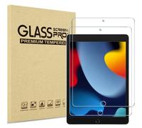 ProCase Confezione da 2 Pellicola Protettiva in Vetro Temperato per iPad 10.2 9th 2021/8th 2020/7th 2019 per A2602/A2603/A2270/A2428/A2197/A2198/