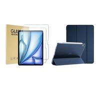 ProCase Cover + 2 Pezzi Pellicola per iPad Air 11 Pollici M3/M2 2025/2024 6 Generazione