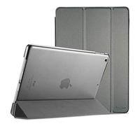 ProCase Cover per iPad 9 2021/8 2020/7 2019/iPad 10.2” Custodia[A2602 A2603 A2604 A2605 A2270 A2428 A2429 A2430 A2197 A2198 A2200], Smart Cover Sottile Leggero Traslucida Smerigliata -Metallica
