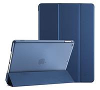 Procase Cover per iPad 9 2021/8 2020/7 2019/iPad 10.2” Custodia[A2602 A2603 A2604 A2605 A2270 A2428 A2429 A2430 A2197 A2198 A2200], Smart Cover Sottile Leggero Traslucida Smerigliata -Blu Scuro