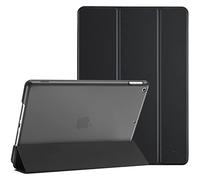Procase Cover per iPad 9 2021/8 2020/7 2019/iPad 10.2” Custodia[A2602 A2603 A2604 A2605 A2270 A2428 A2429 A2430 A2197 A2198 A2200], Smart Cover Sottile Leggero Traslucida Smerigliata -Nero Scuro