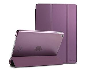 ProCase Cover per iPad 9 2021/8 2020/7 2019/iPad 10.2” Custodia[A2602 A2603 A2604 A2605 A2270 A2428 A2429 A2430 A2197 A2198 A2200], Smart Cover Sottile Leggero Traslucida Smerigliata -Viola