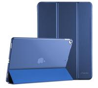 ProCase Cover per iPad Pro 12.9 1a/2a Gen 2017/2015[Vecchio Modello], Auto Svegliati/Sonno,Ultra Sottile e Leggero Custodia Supporto con Retro Semi-Trasparente Copertura Intelligente -Blu Scuro