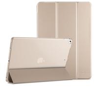 ProCase Cover per iPad Pro 12.9 1a/2a Gen 2017/2015[Vecchio Modello], Auto Svegliati/Sonno,Ultra Sottile e Leggero Custodia Supporto con Retro Semi-Trasparente Copertura Intelligente-Luce Stellare