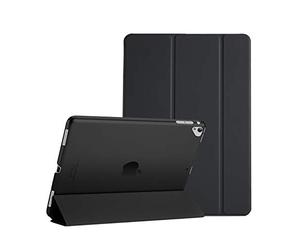 ProCase Cover per iPad Pro 12.9 1a/2a Gen 2017/2015[Vecchio Modello], Auto Svegliati/Sonno,Ultra Sottile e Leggero Custodia Supporto con Retro Semi-Trasparente Copertura Intelligente -Nero
