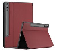 ProCase Cover per Samsung Galaxy Tab S9 FE Plus 12,4 Pollici 2023, Custodia Galaxy Tab S9 FE+ SM-X610 (Wi-Fi) SM-X616N (5G) con Auto Sonno/Sveglia -Rosso