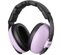 ProCase Cuffie Neonato Antirumore 0-3 Anno,Regolabile Cuffie Antirumore Bambini con Morbido Cuscino, Cuffie di Protezione Dell'udito per Neonati Concerto Aereo Dormire -Rosa