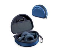 ProCase Custodia cuffie per Beats Studio Pro/Studio 3 e Beats Solo 4/3 | Custodia Antiscontri per Cuffie, con Scomparto in Rete e Cinturino da Polso -Blu navy