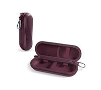 ProCase Custodia da viaggio per spazzolino elettrico Oral-B Pro/iO/Smart e Philips Sonicare, custodia protettiva rigida universale impermeabile con tasca in rete per accessori, prugna, Large Size