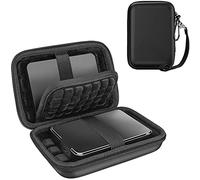 ProCase Custodia Hard Disk Esterno 2.5", può Tenere 2 Dischi Rigida per HDD SSD TOSHIBA UnionSine Maxtor KESU Seagate My Passport Hitachi SanDisk 500G 1TB 2TB 3TB 4TB -Nero
