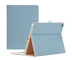 ProCase Custodia iPad 9.7 2018/2017 Custodia iPad - Custodia Stand Folio per iPad 9.7 pollici, anche in versione iPad Air 2 / iPad Air -Blu verde