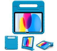 ProCase Custodia iPad A16 11 Generazione 11 Pollici 2025/10 Generazione 10,9 Pollici 2022 per Bambini, Cover Antiurto con Maniglia Convertibile -Blu