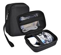 ProCase Custodia Nebulizzatore Portatile da Viaggio, Borsa Nebulizzatore Portatile per Adulti Bambini, Organizer con Tasca per Camera Distanziatore per Inalatore Kit di Medicinali per l'Asma -Nero