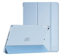 ProCase Custodia per iPad 9.7 2018 2017, iPad 6a/5a Generazione Cover, iPad Air 2 Cover, iPad Air Cover Flessibile Morbida TPU Copertura Traslucida Smerigliata Ultra Sottile -Azul Celeste