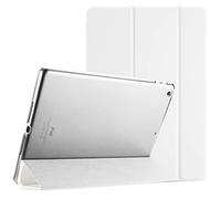 ProCase Custodia per iPad 9.7 2018 6a Generazione/2017 iPad 5a Generazione - Smart Cover Stand Ultral Leggero Slim,con Cover Posteriore Traslucida Smerigliata per iPad 9,7 pollici -Bianca