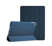 ProCase Custodia per iPad Air 2, Ultra Sottile e Leggero Custodia Supporto con Retro Semi-Trasparente Copertura Intelligente per iPad Air 2 (A1566 A1567) -Blu Marino