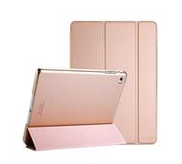 ProCase Custodia per iPad Air 2, Ultra Sottile e Leggero Custodia Supporto con Retro Semi-Trasparente Copertura Intelligente per iPad Air 2 (A1566 A1567) -Oro Rosa