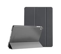 ProCase Custodia per iPad Air 2, Ultra Sottile e Leggero Custodia Supporto con Retro Semi-Trasparente Copertura Intelligente per iPad Air 2 (A1566 A1567) -Grigio