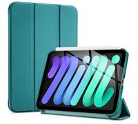 ProCase Custodia per iPad Mini A17 Pro 2024/iPad Mini 6 Gen 8.3 pollici 2021, sottile e leggera, con supporto per sciarpa, con retro trasparente, colore: verde oliva