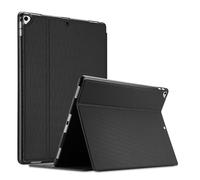 ProCase Custodia per iPad Pro 12.9" 2017/2015 [Vecchio Modello, 1a/2a Gen], Custodia Protettiva Sottile e Leggero Folio Cover con Auto Svegliati/Sonno e Angoli di Visione Regolabili -Nero