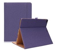 ProCase Custodia per iPad Pro 12,9 pollici 2017/2015, custodia a portafoglio in pelle PU di alta qualità, per iPad Pro 12,9" (1a/2a generazione), viola