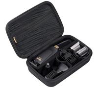 ProCase Custodia per Rasoio OLOV/Braun Series 3/5/7, Custodia da Viaggio per Tagliacapelli Elettrico, Rasoio e Accessori, Grande Borsa Organizer Protettiva per OLOV/Braun/Wahl/Ufree -Nero