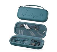 ProCase Custodia per stetoscopio compatibile con i modelli Medi-Inn/3M Littmann/MDF/SCIAN, ideale per lo stetoscopio 3M Littmann Classic III, Borsa medica per attrezzature infermieristiche -Blu