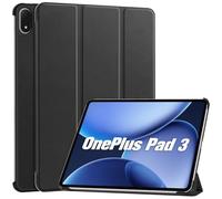 ProCase Custodia Protettiva Tripla per OnePlus Pad 3 13,2" 2025 - Sottile e Leggera, Smart Cover Compatibile con OnePlus Stylo 2, Nero