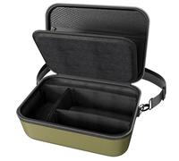 ProCase Custodia Rigida Universale per Fotocamere DSLR/SLR/Mirrorless - Compatibile con Canon EOS R100/4000D/2000D, Nikon D7500, Sony Alpha, Borsa Pieghevole Imbottita con Cinghia, Verde