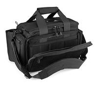ProCase Custodie per Pistole Tattica, Deluxe Padded Pistol Shooting Range Borsone Large Handgun Magazine Munizioni Gear Accessori Pouch per Caccia o Tiro, Regalo Festa del Papà -Nero