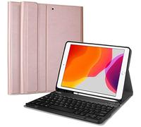 ProCase [Inglese US Layout]Tastiera iPad 9 Generazione/8/7,Cover iPad 9 Generazione con Tastiera Custodia Tastiera iPad 9/8/7 Cover Tastiera iPad 10,2 2021/2020/2019 Cover Tastiera Wireless Staccabile