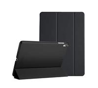 ProCase iPad Air (3rd Gen) 10.5" 2019 / iPad Pro 10.5" 2017 Custodia -Ultra Sottile e Leggero Supporto Auto Svegliati/Sonno, Cover Posteriore Traslucida per iPad Air (3rd Gen) 10.5" 2019-Nero