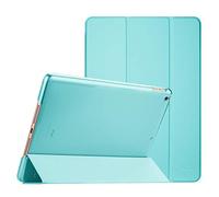 ProCase iPad Mini 5 7.9" 2019 Custodia, Ultra Sottile e Leggero Custodia con Auto Sleep/Wake, Supporto con Retro Semi-Trasparente Copertura Intelligente per iPad Mini 5 7.9 Pollici -Acqua
