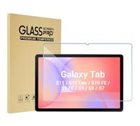ProCase Pellicola Galaxy Tab S10 FE 2025/ S10 2024/ Tab S9 FE 10.9"/ S9 2023/ Tab S8 2022/ Tab S7 11 Pollici Vetro Temperato per Galaxy Tablet SM-X520/X720/X510/X710/X700/T870 [Durezza 9H] 1 Pezzi