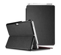 ProCase Protettiva Custodia per Surface Pro 7 Plus/Pro 7/Pro 6/Pro 5/Pro 4, Custodia Sottile per Smart Light Portapenna Integrato, Compatible con Cover di Tipo Surface -Nero