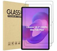 ProCase Protezione Schermo 2 Pacchetti per Lenovo Idea Tab Plus 12.1 Pollici 2025, Protezione Film in Vetro Temperato per Lenovo Idea Tab Plus 12.1"