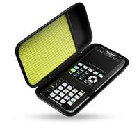 ProCase Scatola Slim in EVA per Texas Instruments Ti-84 Plus Ce, Custodia Leggera per Viaggi con Borsa Protettiva per Archiviazione Compatibile con Calcolatrice Grafica Ti-84 Plus Ce -Nero
