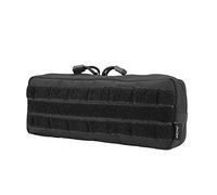 ProCase Tactical Admin Pouch, Versatile Molle Admin Pouch EDC Borsa per il Trasporto Portautensile Multifunzione per Riviste, Mappe e Altri Piccoli Strumenti, Regalo Festa del Papà -Nero