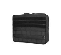 Procase Tasche Utility Molle Tattiche, MOLLE Pouch Militare Utility Tasca Multiuso Orizzontale per Rivista, Torcia Elettrica, Mappa e Altri Piccoli Strumenti per Attività All'aperto -Nero